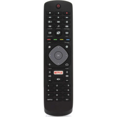 Replacement Remote Control Compatible with Philips 43PUS6401/12 6000 Series 4K Ultra Slim TV