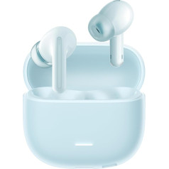 Redmi Buds 6 Lite - In-Ear austiņas, dinamiska 40 dB aktīva trokšņu slāpēšana, līdz 37 stundām akumulatora darbības laiks, titāna membrāna ar 4 skaņas iestatījumiem, mākslīgā intelekta trokšņu slāpēšana, Google Fast Pair, zilas krās