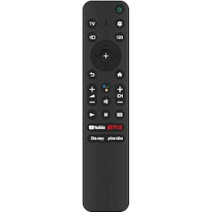 VINABTY RMF-TX800U balss tālvadības pults, kas piemērota Sony 4 8K HD TV KD-50X81K KD-50X85K KD-65X80CK KD-75X80K KD-75X82K XR-65X90K XR-65X93K XR-77A80K XR-77A83K XR-50XXX42K