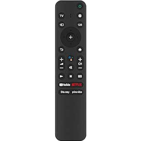 VINABTY RMF-TX800U balss tālvadības pults, kas piemērota Sony 4 8K HD TV KD-50X81K KD-50X85K KD-65X80CK KD-75X80K KD-75X82K XR-65X90K XR-65X93K XR-77A80K XR-77A83K XR-50XXX42K