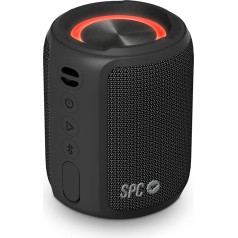 SPC Sound Powerpool Pārnēsājams bezvadu Bluetooth brīvroku komplekts Kompakta izmēra gaismas gredzens 20 stundu akumulatora darbības laiks 14W IPX7 ūdens aizsardzība True Wireless Stereo Hands-free USB-C