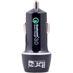 IBRA KFZ-Ladegerät. Schnell Laden 3.0 + 2,4 A Smart IC Dual USB Auto Ladegerät Adapter Für jedes IOS oder Android Geräte und mehr. Auto. KFZ Ladegerät Adapter. KFZ Ladegerät Adapter USB