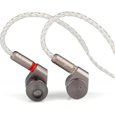 LINSOUL TINHIFI T2 HiFi 2DD Double Dynamic Drive in Earphone Bass DJ metāla austiņas, 3,5 mm 2pin