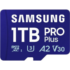 Microsd-карта mb-md1t0sa/www 1tb pro+ + адаптер mb-md1t0sa/eu