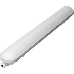 HYZ LED NEW 18W, hermētisks gaismeklis, 1800lm, IP65, IK08, 4000K, ABS/PC