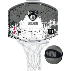 Баскетбольный щит Mini NBA Team Brooklyn Nets Mini Hoop WTBA1302BRO / Один размер