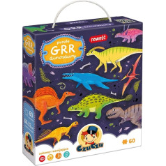 Puzzle 60 gabaliņi grr dinozauri