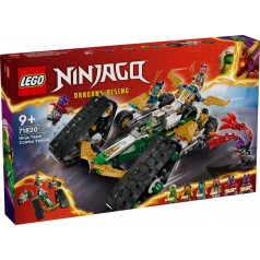 Ninjago klucīši 71820 daudzfunkcionāls nindzju transportlīdzeklis