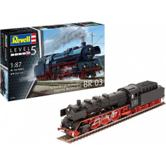 Plastmasas modelis lokomotīve br03 1/87