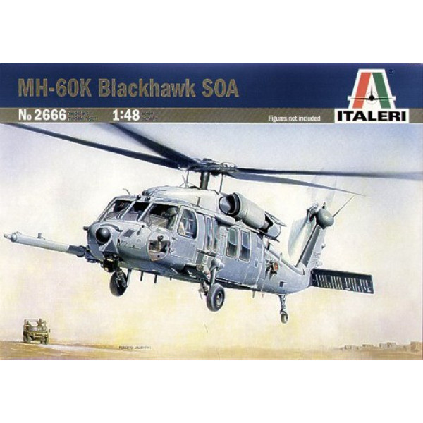 Plastmasas modelis mh-60k blackhawk soa