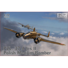 Plastmasas modelis pzl 37a bis ii los polish medium bombardieris