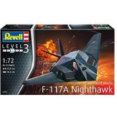 Plastmasas modelis f-117 stealth fighter