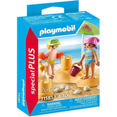 Īpašais plus figūru komplekts 71581 bērni un smilšu pils