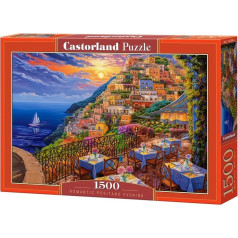 Puzzle 1500 elementi romantisks vakars positano itālijā