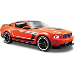 Metāla modelis ford mustang boss 302 black