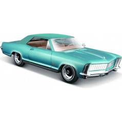 Kompozīta modelis buick riviera 1965 zils 1/24