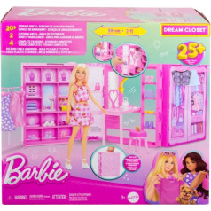 Barbie lelles sapņu skapis ar drēbēm