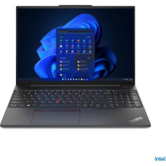 Portatīvais dators thinkpad e16 g1 21jt000bpb w11pro 7530u/16gb/512gb/amd radeon/16.0 wuxga/graphite black/1yr premier support + 3yrs os