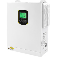 Hibrīda bezvadu saules invertors 2,5kva | 2,5kw | 100a | mppt | LCD | bms | sinuss