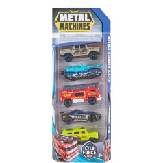 Zuru Metal Machines Transporto priemonių rinkinys 5 pakuotės 2 serija