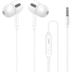 Wekome Vadu 3,5 mm hifi jack austiņas (baltas)