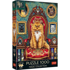 Puzzle 1000 gabaliņu premium plus catomania fox parker