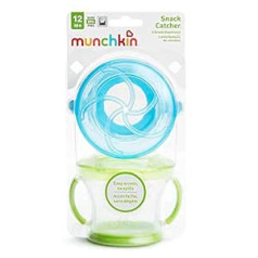 Munchkin Snack Catcher Snack Pot pakuotė iš 2) oranžinės/mėlynos spalvos