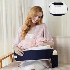 Dresime slaugos pagalvė maža kūdikio ergonomiška žindymo voverė su nuimama pleišto pagalve kūdikiui pleištiniu refliukso pagalvė neslystanti atminties putplasčiu bambuko audinys, patobulinta laikysena