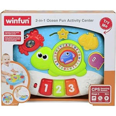 winfun 44529 spēļu centrs ar gaismu un skaņu