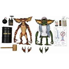 NECA Gremlins — Ultimate Demolition Gremlins — 2 šarnīrveida figūras 15 cm