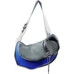 AiliStar Dog Cat Sling Carrier Pet Sling Carrier Pet Sling Bag Cat Puppy Sling Bag Dog Cat Carrier Pet Carrier Single Shoulder Chest Sling Carrier for Small Dog and Cat Blue