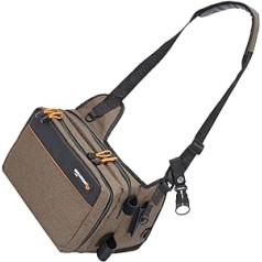 Savage Gear plecu soma spininga makšķerēšanai 20 x 31 x 15 cm Specialist Sling Bag, brūns/oranžs