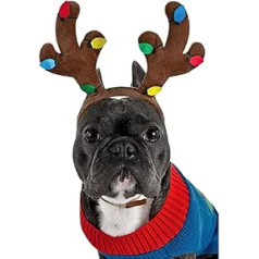 Amscan 3902511 M/L Pet Reindeer Hat, Christmas Costume | 1 Piece