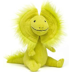 Jellycat Davey Dilophosaurus Jurassic dinozauru kolekcionējams plīša dekors