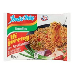 ‎Indomie INDOMIE — ātri pagatavojamas nūdeles Mi Goreng — vairāku iepakojumu iepakojums (40 x 80 g)