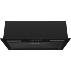 Built-in under-cabinet hood ciarko s-box 55 black