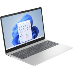 Hp 15-fc0024nw athlon gold 7220u 15.6 fhd ag ultraslim sva 250nits 8gb lpddr5 ssd256 radeon 610m be nelyginio cam720p win11 2y natural silver