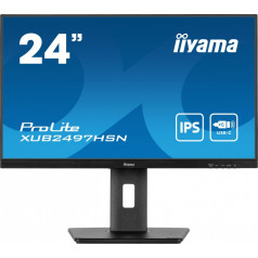 24 colių monitorius xub2497hsn-b1 ips, usb-c dokas, HDMI, dp