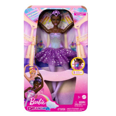 Barbie doll dreamtopia ballerina magic lights brunette