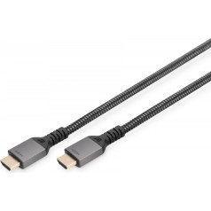 Aukščiausios kokybės jungiamasis laidas hdmi 2.1 ultra highspeed 8k60hz uhd tipo hdmi a/am/m 3m black