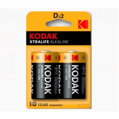 Kodak sārma baterijas xtralife alk.lr20 