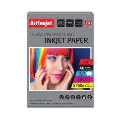 Effiki Activejet ap6-260gr100 glossy photo paper 10x15 (a6; 100 pcs.)