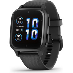 Garmin Venu SQ 2 Music Black/Slate sporta pulkstenis