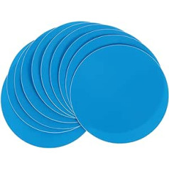 SEWACC 30 PCS peldriņķa remonta granta remonta ielāpi piepūšamām laivām, caurspīdīgām uzlīmēm, laivu remontam Vinila gumijas ielāpu komplekts Spa komplekti piepūšamais PVC ekrāns