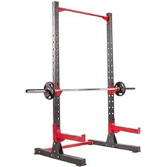 Fitness Power Rack Squat Rack svaru celšanas stenda presēšana Mājas trenažieru zāle Regulējama daudzfunkcionāla stacija Fitnesa vingrošanas aprīkojuma pietupiena būris