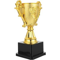 Abaodam 3gb Trophy Party Favor Golden Trophy spēles balva Zelta kauss Spēles trofeja bērniem Bērnu balvas trofeja Lielā zelta balvas trofejas kausa izcīņa Studentu Navia Mini Plastic