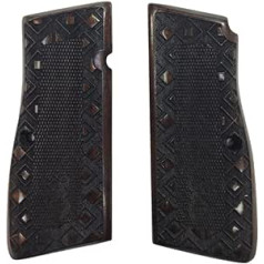 ZIB GRIPS Browning HP 14 pistoles rokturis, ar rokām izgatavots no valrieksta koka Ars.111