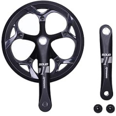 Prowheel šosejas velosipēdu kloķis 165 mm 170 mm 175 mm 52T ķēdes gredzens un ķēdes aizsarga kloķa ķēdes gredzens pilsētai/salocīšanai, ceļu