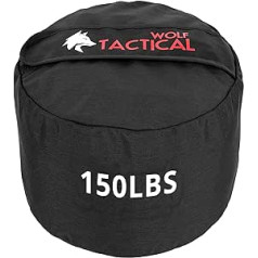 WOLF TACTICAL Sandbag Workout Bag Smilšu maisi spēka treniņiem Sandbag Fitness Sandbag (68 kg)