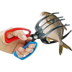 Fish Claw Gripper makšķerēšanas knaibles Gripper 3 spīles Zivju satvērējs zivju audzēšanas sistēma Zivju satvērējs Metāla zivju kontroles skavas vadības knaibles nozvejas makšķerēšanas piederumiem